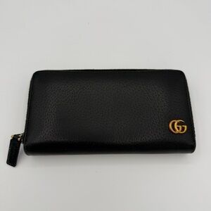 Gucci Leather Zip-Around Wallet